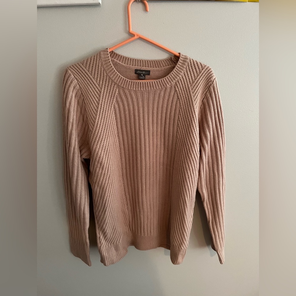 Eddie Bauer Light Pink Sweater